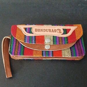 Multicolor Clutch Wallet